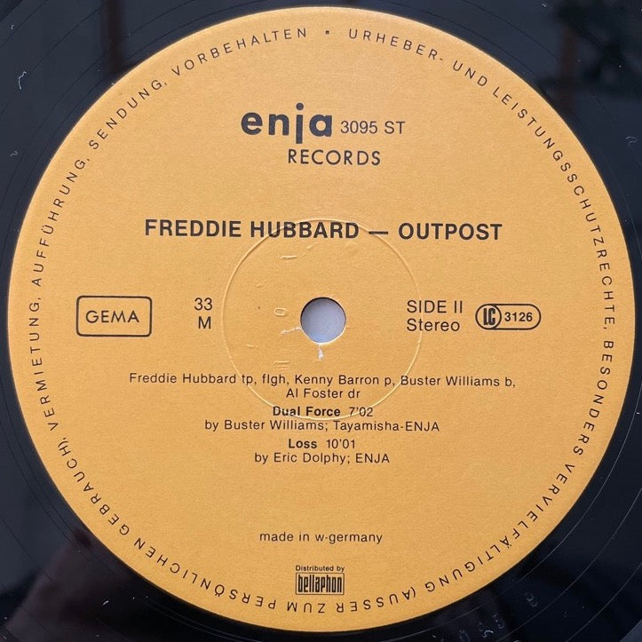 FREDDIE HUBBARD / OUTPOST - German Enja Original