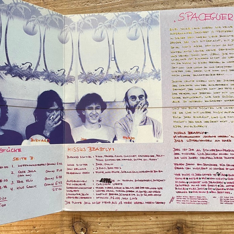 MISSUS BEASTLY / SPACEGUERILLA - German Schneeball Original