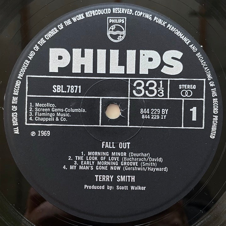 TERRY SMITH / FALL OUT -UK Philips Original