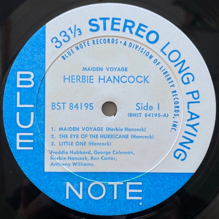 HERBIE HANCOCK / MAIDEN VOYAGE - US Blue Note Liberty/NY VAN GELDER