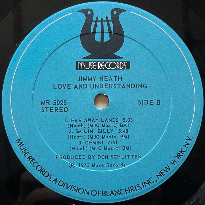 JIMMY HEATH / LOVE AND UNDERSTANDING - US Muse Original