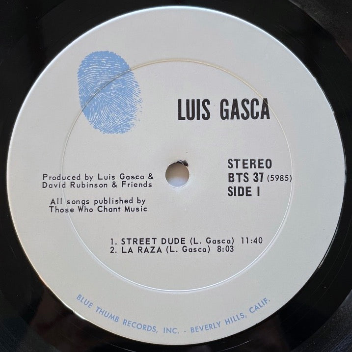 LUIS GASCA / FOR THOSE WHO CHANT - US Blue Thumb Original