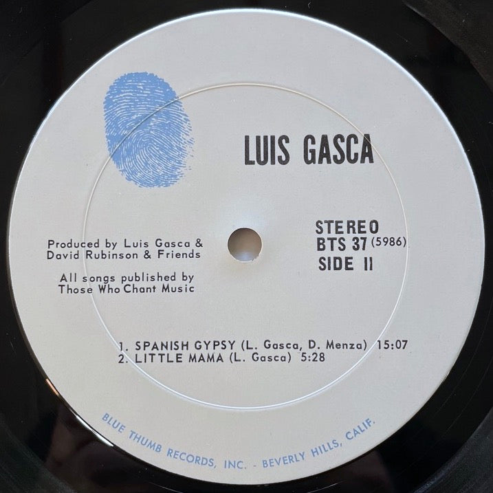 LUIS GASCA / FOR THOSE WHO CHANT - US Blue Thumb Original
