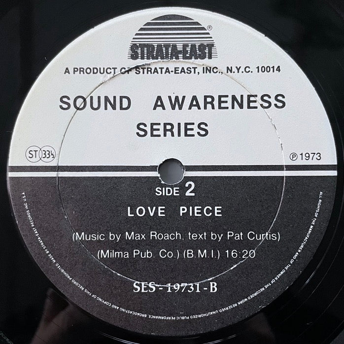 BROTHER AHH / SOUND AWARENESS - US Strata-East Original