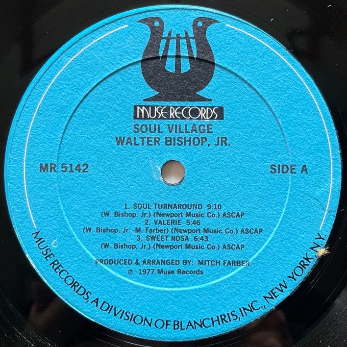 WALTER BISHOP JR. / SOUL VILLAGE - US Muse Original