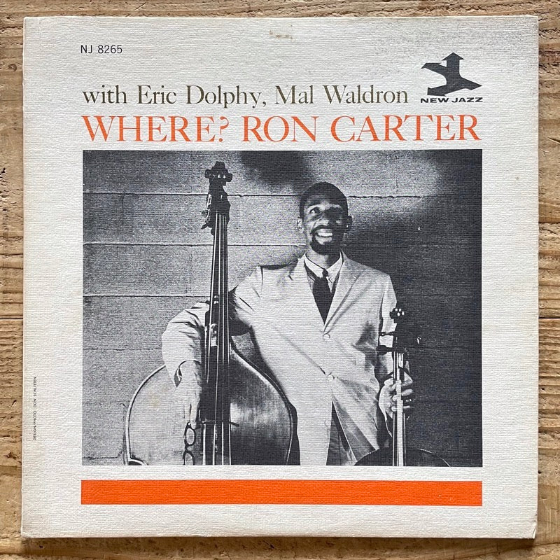 RON CARTER with ERIC DOLPHY, MAL WALDRON / WHERE? - US New Jazz Original