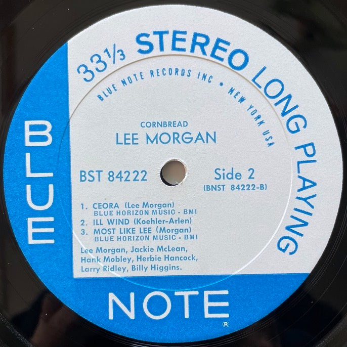 LEE MORGAN / CORNBREAD - US Blue Note NY Original