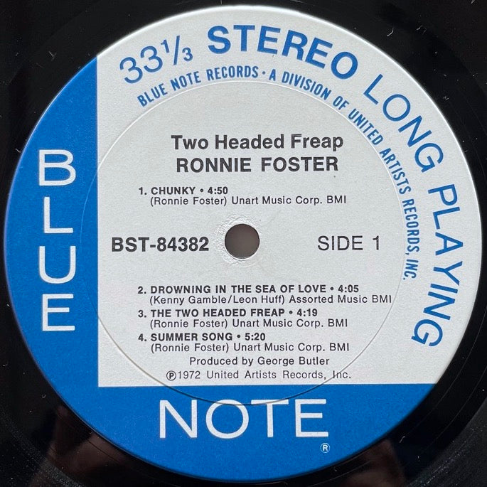 RONNIE FOSTER / TWO HEADED FREAP - US Blue Note UA Original