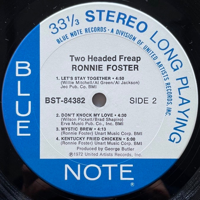 RONNIE FOSTER / TWO HEADED FREAP - US Blue Note UA Original