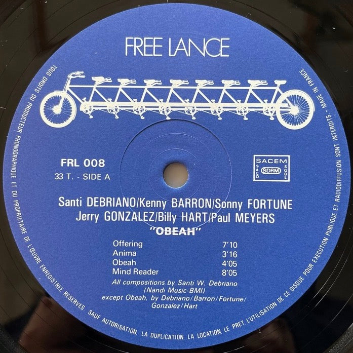 SANTI DEBRIANO / OBEAH - French Free Lance Original