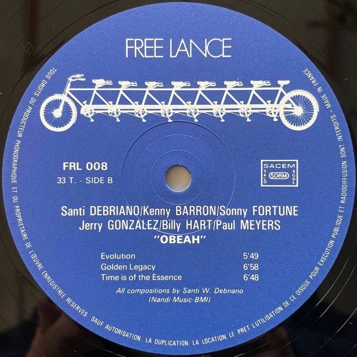 SANTI DEBRIANO / OBEAH - French Free Lance Original