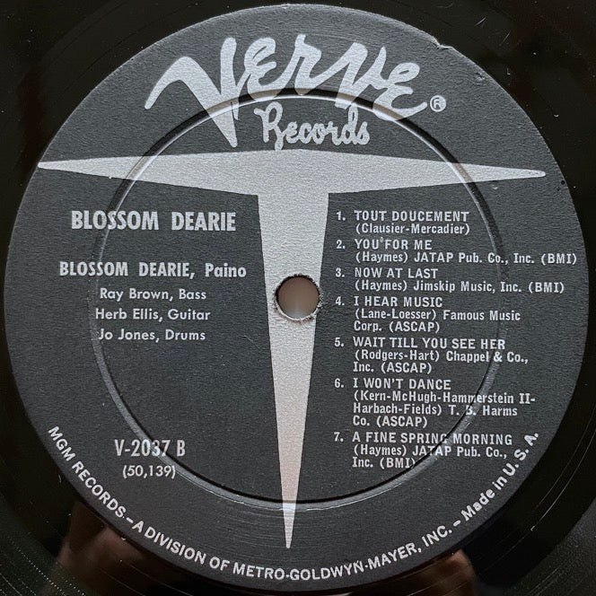 BLOSSOM DEARIE / ST - US Verve MGM DG