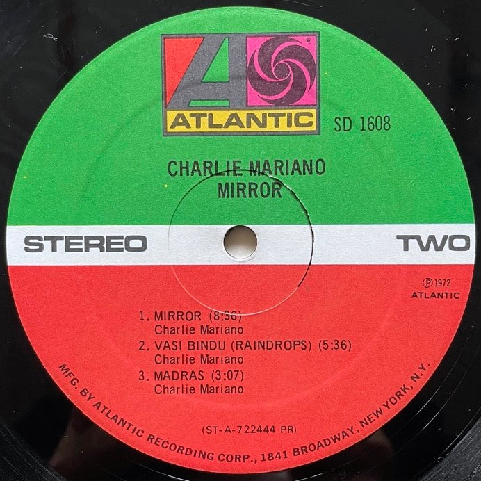 CHARLIE MARIANO / MIRROR - US Atlantic Original