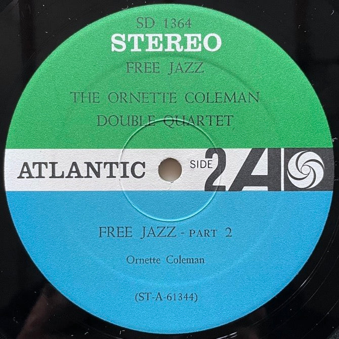 ORNETTE COLEMAN DOUBLE QUARTET / FREE JAZZ - US Atlantic Original