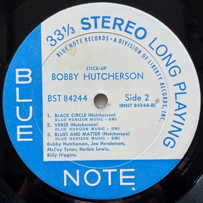 BOBBY HUTCHERSON / STICK-UP - US Blue Note Original