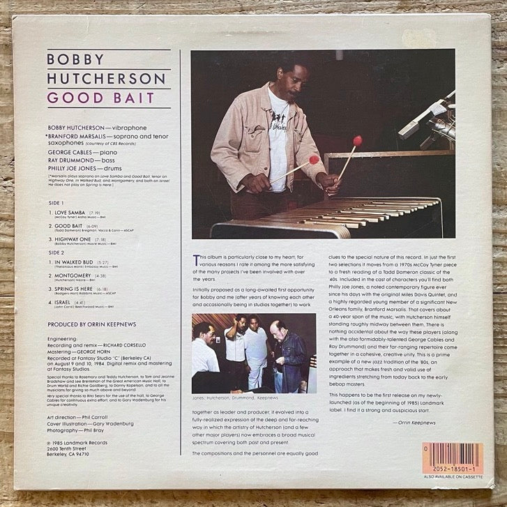 BOBBY HUTCHERSON / GOOD BAIT - US Landmark Original