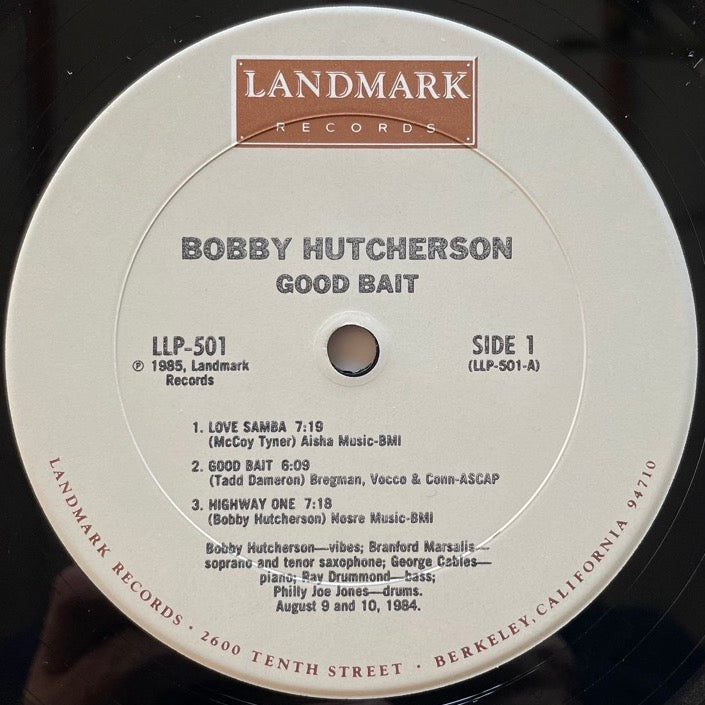 BOBBY HUTCHERSON / GOOD BAIT - US Landmark Original