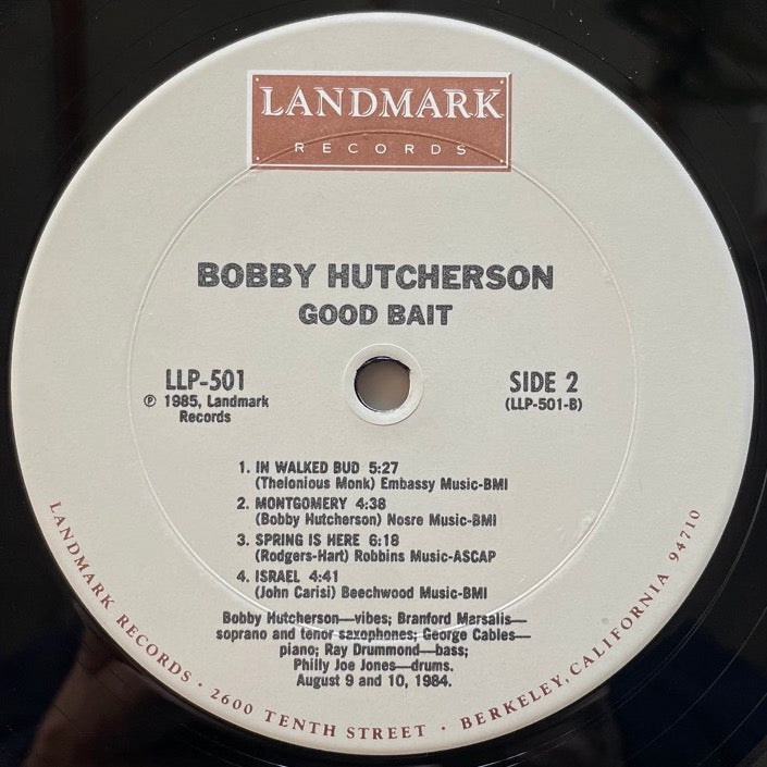 BOBBY HUTCHERSON / GOOD BAIT - US Landmark Original