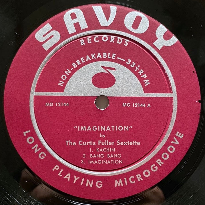 CURTIS FULLER SEXTETTE / IMAGINATION - US Savoy DG Original