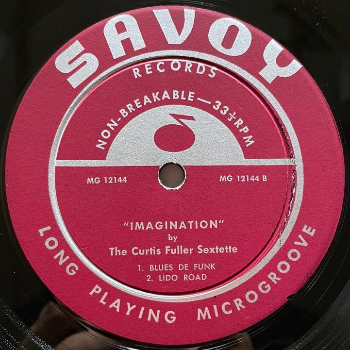 CURTIS FULLER SEXTETTE / IMAGINATION - US Savoy DG Original