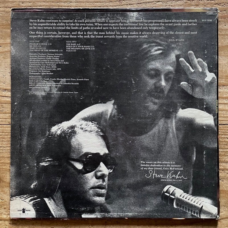STEVE KUHN / ST - US Buddah Promo Original