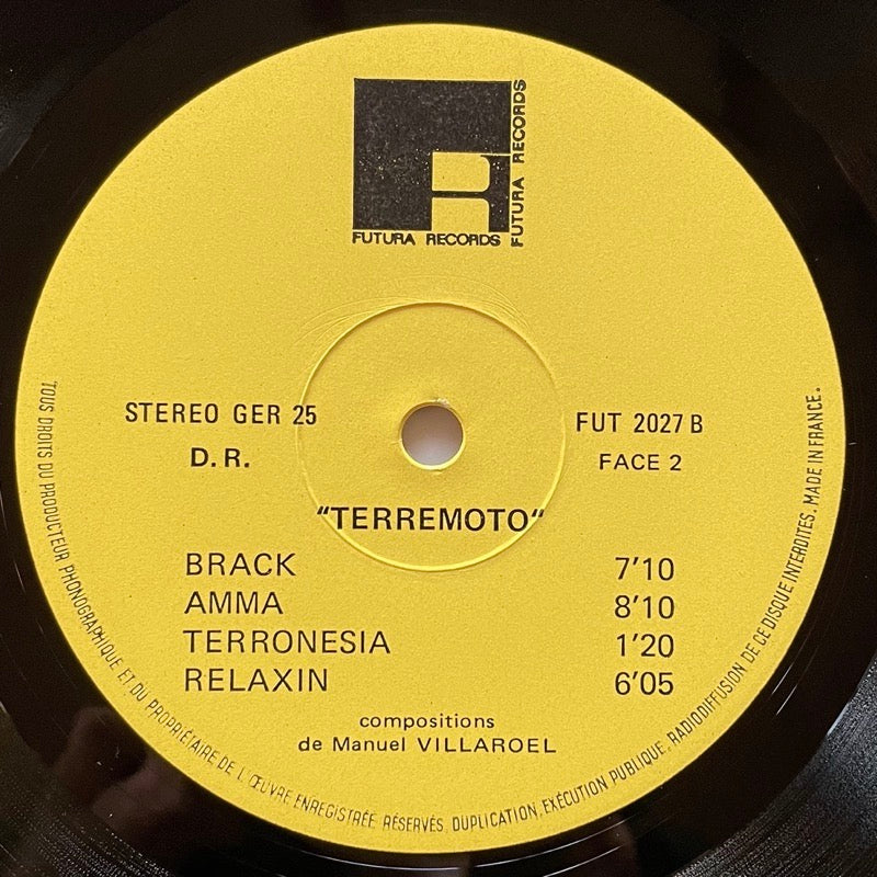 SEPTET MATCHI-OUL / TERREMOTO - French Futura Original