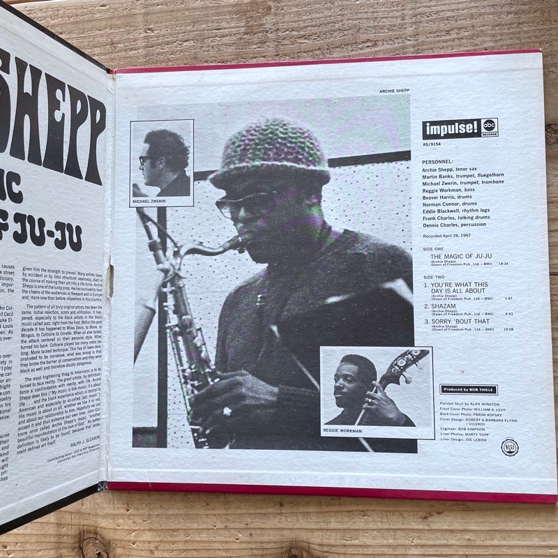 ARCHIE SHEPP / THE MAGIC OF JU-JU - US Impulse Original