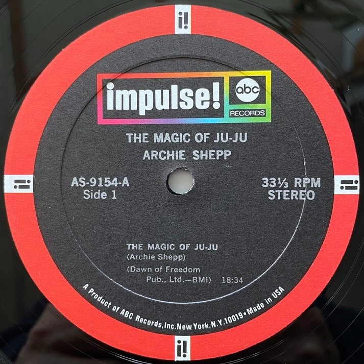 ARCHIE SHEPP / THE MAGIC OF JU-JU - US Impulse Original