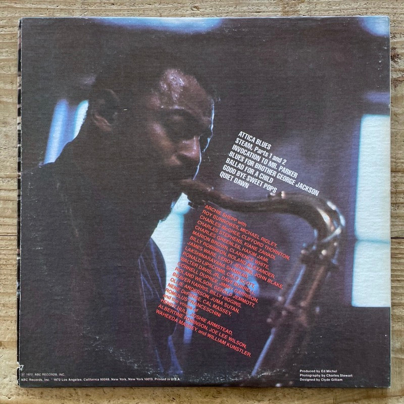 ARCHIE SHEPP / ATTICA BLUES - US Impulse