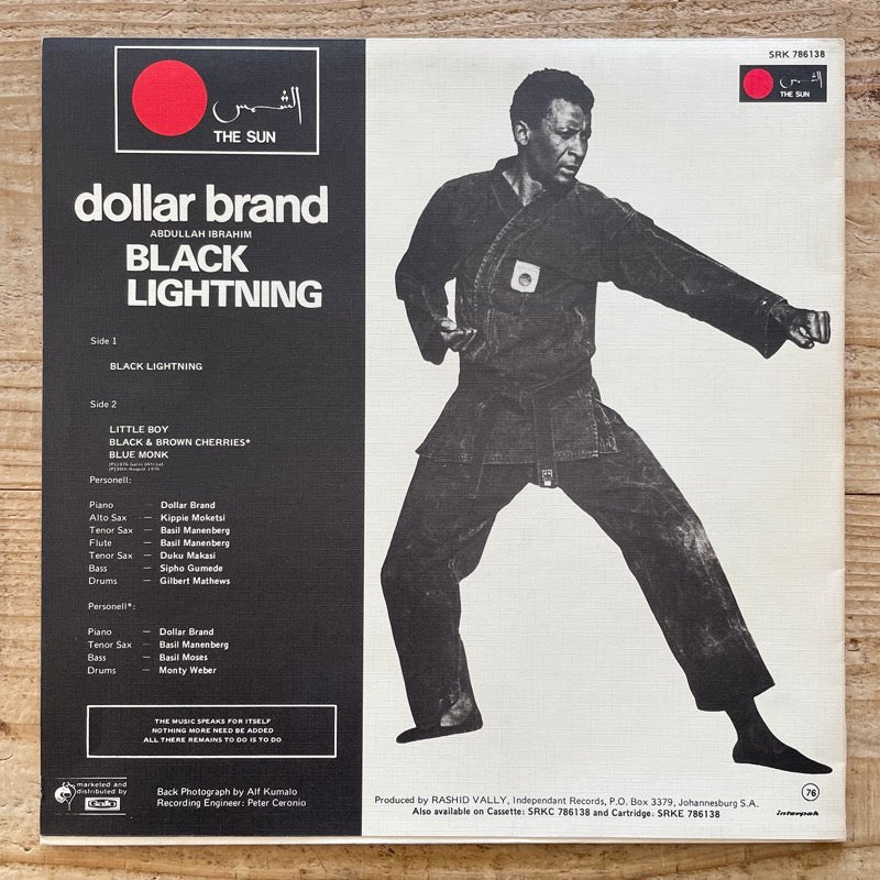DOLLAR BRAND / BLACK LIGHTNING - The Sun Original