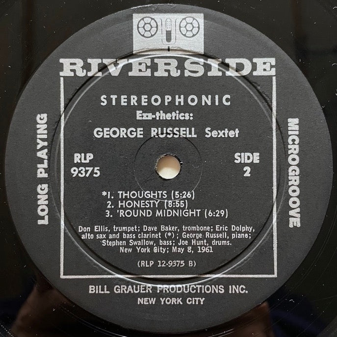 GEORGE RUSSELL SEXTET / EZZ-THETICS - US Stereo Original