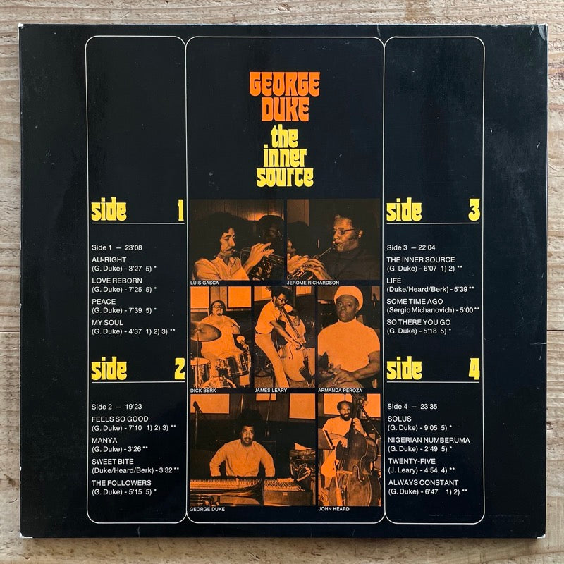 GEORGE DUKE / THE INNER SOURCE - German MPS original 2LP