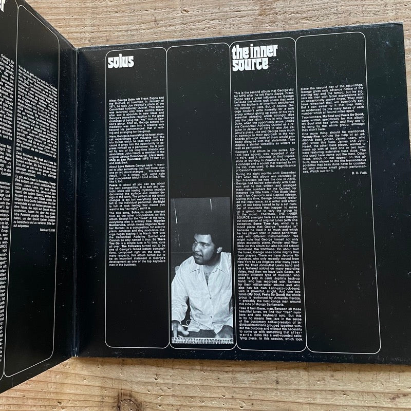 GEORGE DUKE / THE INNER SOURCE - German MPS original 2LP