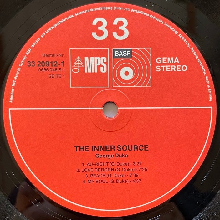 GEORGE DUKE / THE INNER SOURCE - German MPS original 2LP