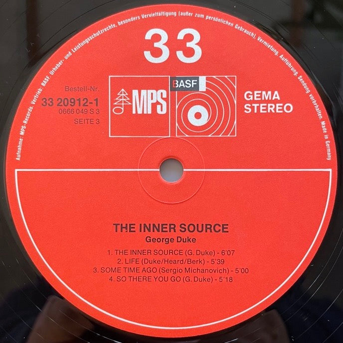 GEORGE DUKE / THE INNER SOURCE - German MPS original 2LP