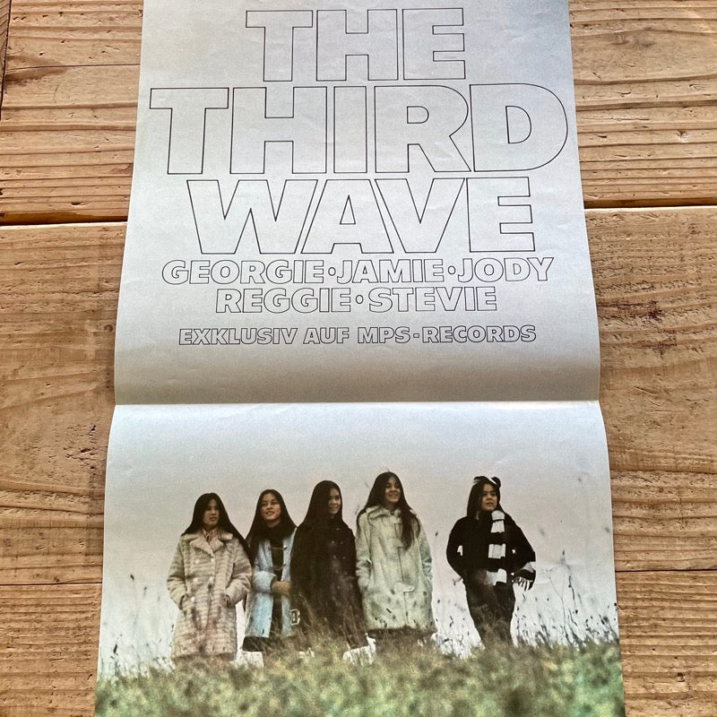 THIRD WAVE / HERE AND NOW - German MPS original w/poster