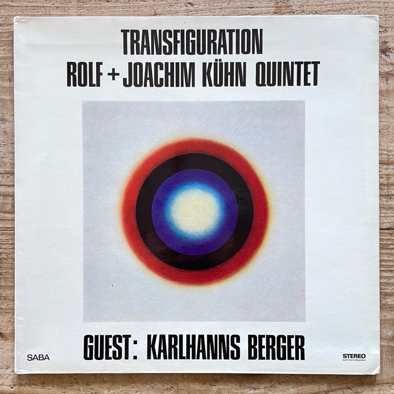 ROLF + JOACHIM KUHN QUINTET / TRANSFIGURATION - German Saba original signed