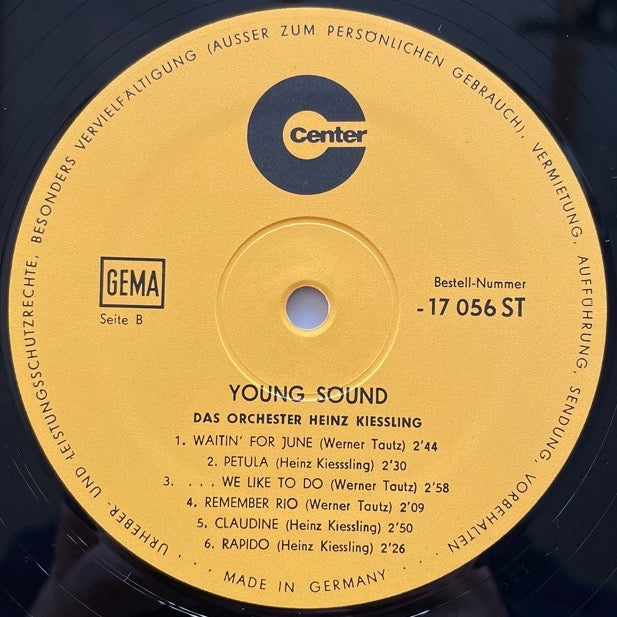DAS ORCHESTER HEINZ KISSLING / YOUNG SOUND - German Center Original