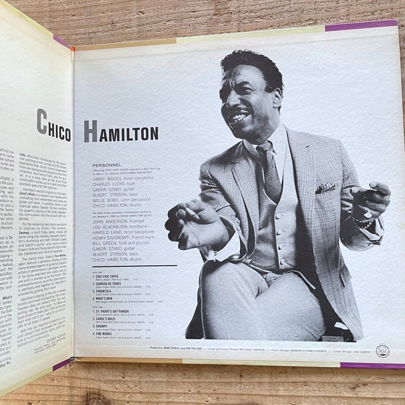CHICO HAMILTON / CHIC CHIC CHICO - US Impulse mono original
