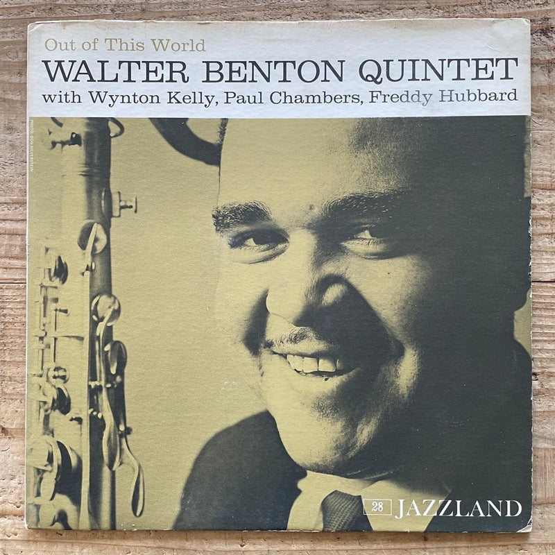 WALTER BENTON QUINTET / OUT OF THIS WORLD - US Jazzland mono original