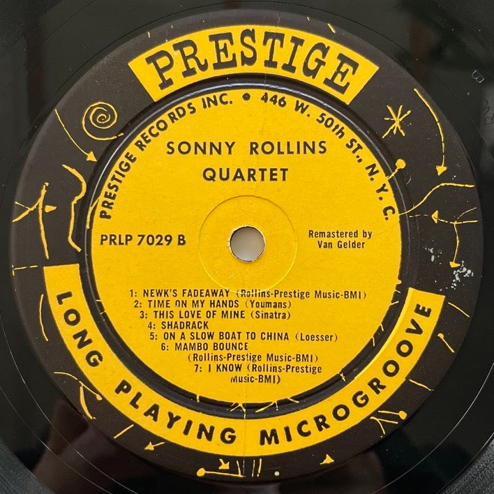 SONNY ROLLINS with THE MODERN JAZZ QUARTET - US Prestige