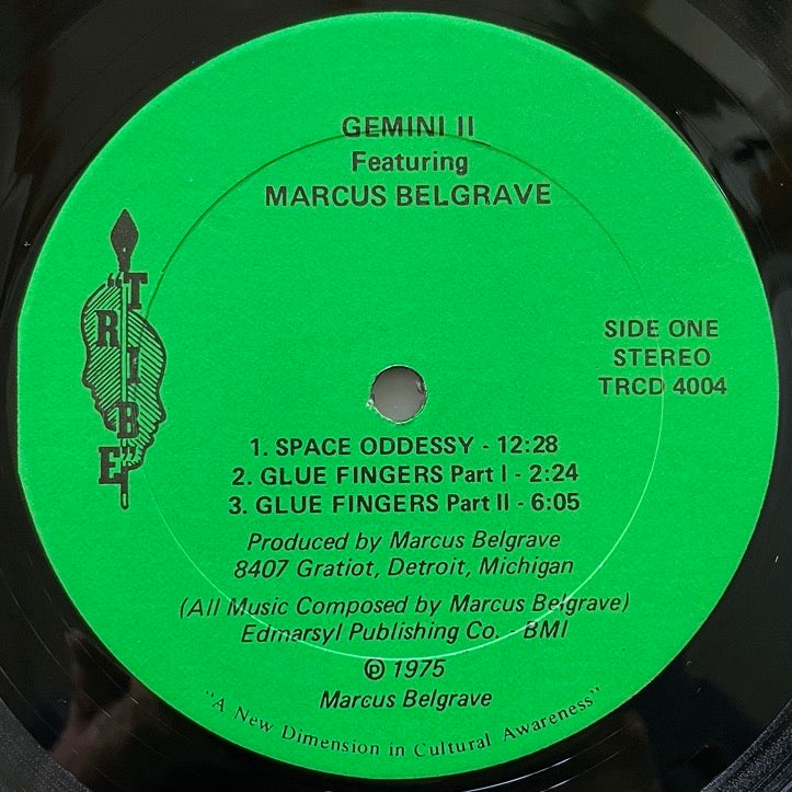 MARCUS BELGRAVE / GEMINI III - US Tribe green label
