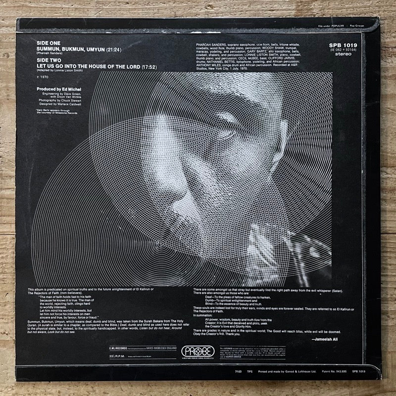 PHAROAH SANDERS / DEAF DUMB BLIND(SUMMUN BUKMUN UMYUN) - UK Probe