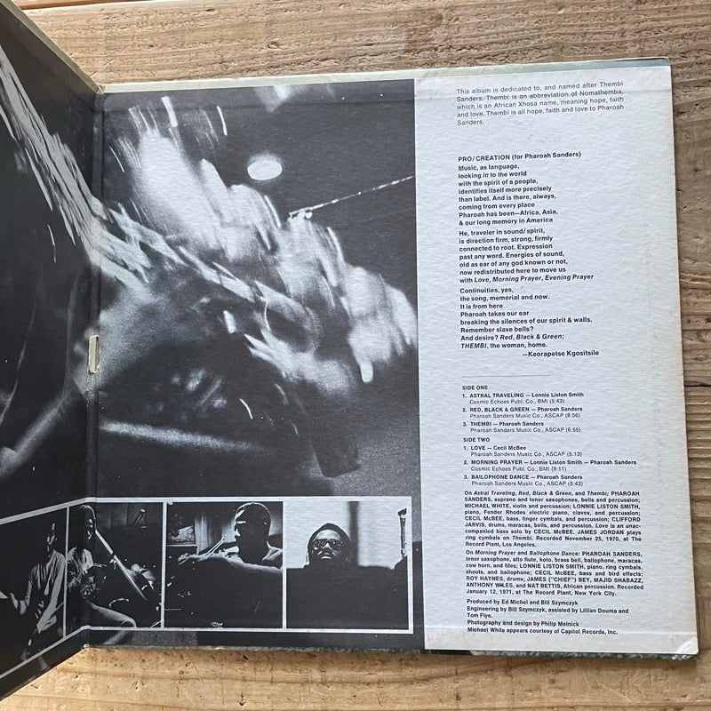 PHAROAH SANDERS / THEMBI - US Impulse Original
