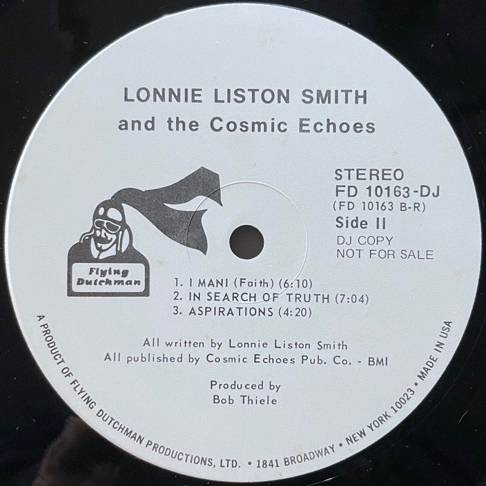 LONNIE LISTON SMITH & THE COSMIC ECHOES / ASTRAL TRAVELING - US Flying Dutchman Promo Original