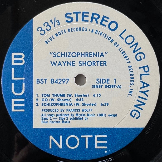 WAYNE SHORTER / SCHIZOPHRENIA - US Blue Note Liberty original