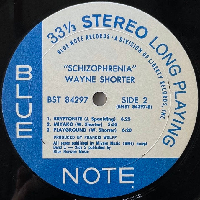 WAYNE SHORTER / SCHIZOPHRENIA - US Blue Note Liberty original