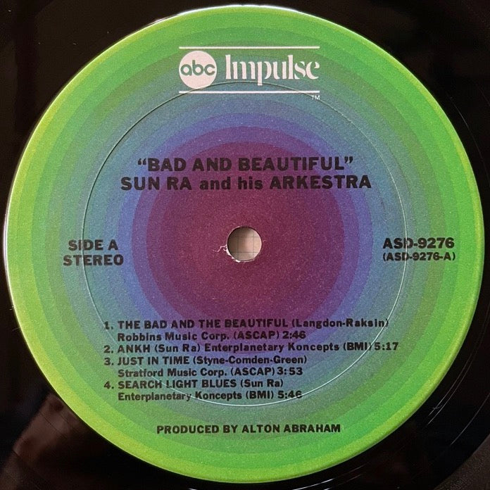 SUN RA AND HIS ARKESTRA / BAD & BEAUTIFUL - US Impulse
