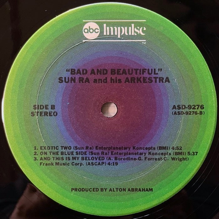 SUN RA AND HIS ARKESTRA / BAD & BEAUTIFUL - US Impulse