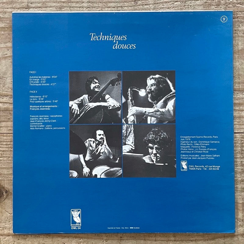 FRANCOIS JEANNEAU / TECHNIQUES DOUCES - France Owl original